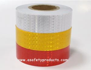 PVC strălucitoare banda reflectorizanta pentru siguranţa semn